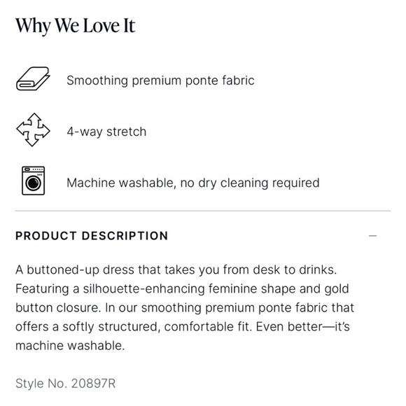 NWT SPANX Ponte Vest Dress Toffee Tan Large Business Casual Figure Flattering - Picture 15 of 15